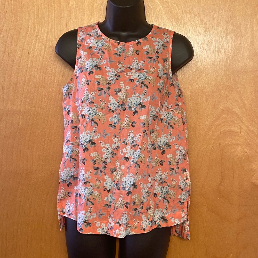 JCrew Liberty Floral Josephine Sleeveless Tank
